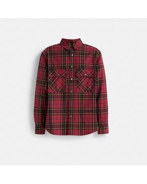 COACH Restored Relaxed Button Up Shirt