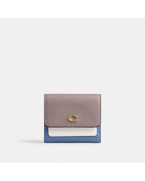 COACH Mila Small Flap Wallet - Gray