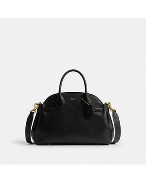 COACH Soft Empire Carryall Bag 28 - Black