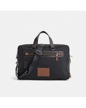 COACH Restored Academy Day Bag - Black