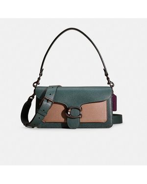 COACH Restored Tabby Shoulder Bag 26 In Colorblock - Black
