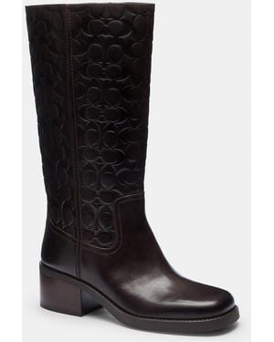 COACH Tall Boot - Black