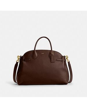 COACH Soft Empire Carryall Bag 40 - Brown