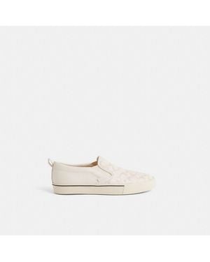 COACH Restored Skate Slip-on Sneaker - White