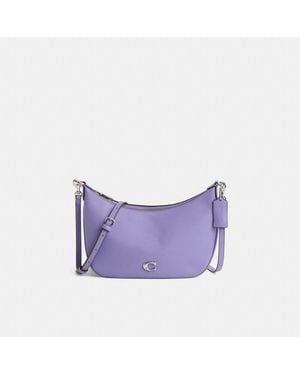 COACH Restored Sculpted Signature Shoulder Bag - Purple
