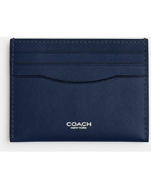COACH Card Case - Blue
