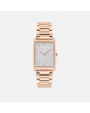 COACH Elliot Watch, 32mm X 26mm - Metallic