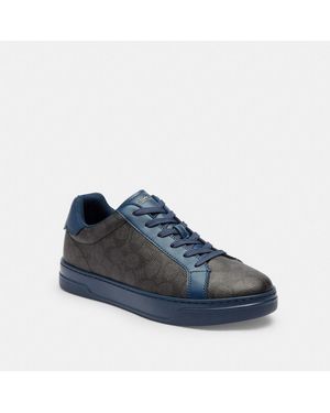 Coach*ロゴ*スニーカー*Strider Sneaker In Signature New Coach Strider Black Sneaker in Signature Canvas No Box