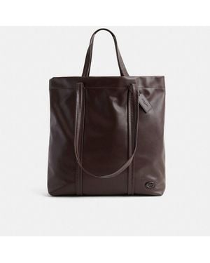 COACH Restored Hall Tote Bag 33 - Brown