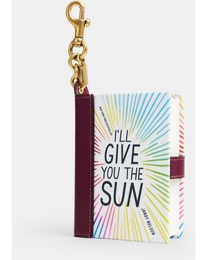 COACH I'Ll Give You The Sun By Jandy Nelson Book Bag Charm - Blue