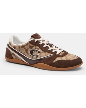 COACH Track Sneaker - Brown