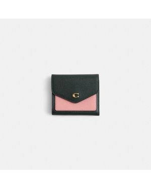 COACH Restored Wyn Small Wallet In Colorblock - Multicolor