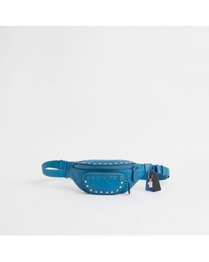 COACH Upcrafted Sprint Belt Bag 24 In Signature Leather - Blue