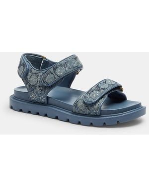 COACH Brynn Sandal - Blue