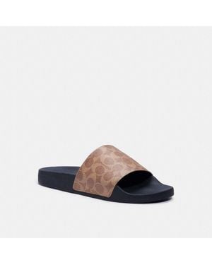 【COACH】プール スライド スケッチ プリント COACH® | Pool Slide With Sketch Print