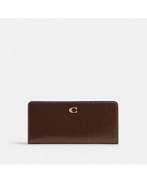 COACH Essential Slim Wallet - Brown
