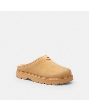 COACH Sport Clog - Natural