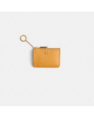 COACH Restored Mini Skinny Id Case - White