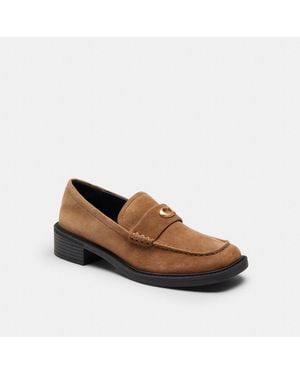 COACH Penny Loafer - Brown