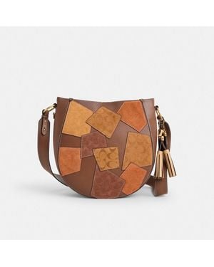 COACH Upcrafted Maddy Hobo - Brown