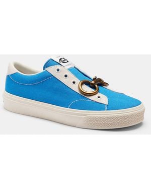 COACH Skate Sneaker With Hardware - Blue