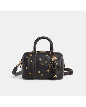 COACH Upcrafted Ruby Satchel 25 - Black