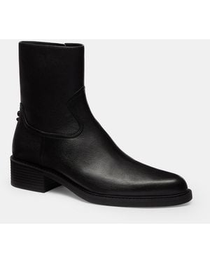 COACH Pointed Toe Bootie - Black
