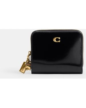 COACH Essential Billfold Wallet With Charms - Black