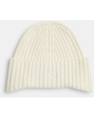 COACH Cashmere Beanie - Natural
