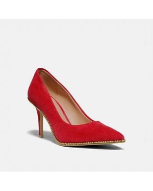 COACH Waverly Pump - Red