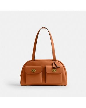 COACH Twin Turnlock Bag - Brown