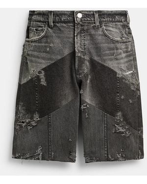 COACH Denim Shorts - Gray