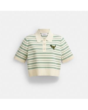 COACH Rexy 10th Birthday Polo - White