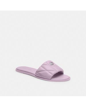 COACH Holly Sandal - Purple