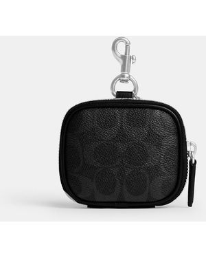 COACH Clip On Pouch - Black