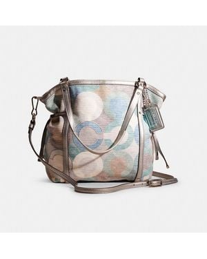 COACH Restored Audrey Tote - Gray