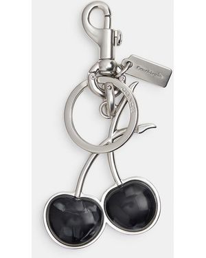 Coachtopia Cherry Bag Charm - White