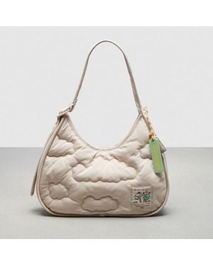 COACH Topia Loop Ergo Bag With Cloud Quilting - Gray