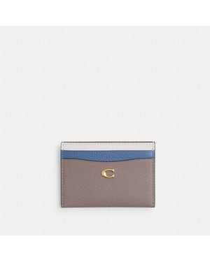 COACH Essential Card Case - Gray