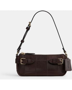Coachtopia Alter/Ego Side Buckle Shoulder Bag - Black