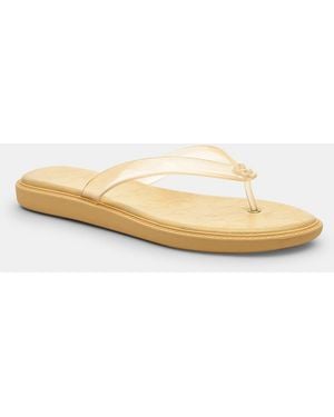 COACH Jelly Flip Flop - Natural