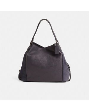 COACH Restored Edie Shoulder Bag 42 - Black