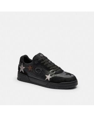 COACH Soho Sneaker With Stars - Black