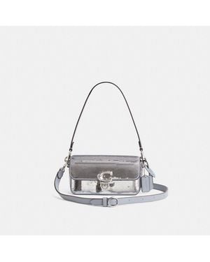 COACH Restored Studio Bag 20 With Sequins - White
