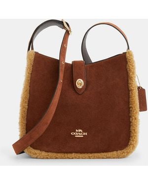 COACH Hadley Convertible Crossbody Bag - Brown