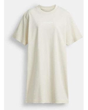 COACH New York T-Shirt Dress - Black