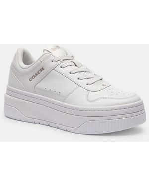 COACH Platform Sneaker - White