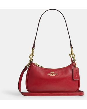 COACH Soft Teri Mini Crossbody Bag - Red