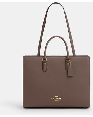 COACH Maggie Tote Bag - Brown