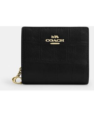 COACH Snap Wallet - Black